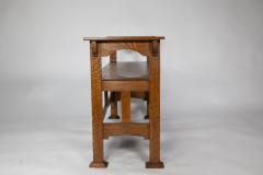  Shapland Petter Shapland Petter A Good Arts Crafts Oak Double Piano Stool or Window Seat - 4185932