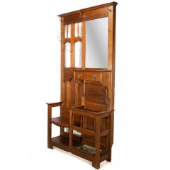  Shapland Petter Shapland Petter A Good Arts Crafts Oak Hallstand - 4185939