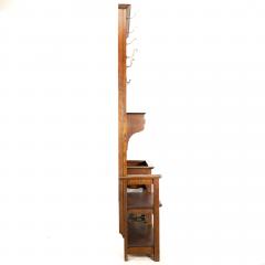  Shapland Petter Shapland Petter A Good Arts Crafts Oak Hallstand - 4185941