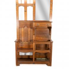  Shapland Petter Shapland Petter A Good Arts Crafts Oak Hallstand - 4185942