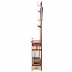  Shapland Petter Shapland Petter A Nice Quality Simple Arts Crafts Oak Hallstand - 4236580