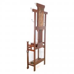  Shapland Petter Shapland Petter A Nice Quality Simple Arts Crafts Oak Hallstand - 4236582