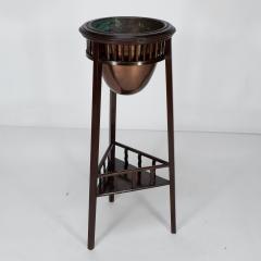  Shapland Petter Shapland Petter A Rare Arts Crafts Two tier Mahogany Three leg Plant Stand - 4188473