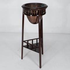  Shapland Petter Shapland Petter A Rare Arts Crafts Two tier Mahogany Three leg Plant Stand - 4188475