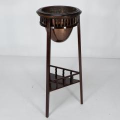  Shapland Petter Shapland Petter A Rare Arts Crafts Two tier Mahogany Three leg Plant Stand - 4188476