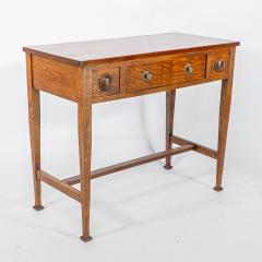  Shapland Petter Shapland Petter An Oak Arts Crafts Hall side Table or Small Desk - 4186091