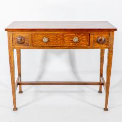  Shapland Petter Shapland Petter An Oak Arts Crafts Hall side Table or Small Desk - 4186092