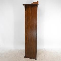  Shapland Petter Shapland Petter Arts Crafts Oak Cabinet with Beaten Copper Handles Hinges - 4185871