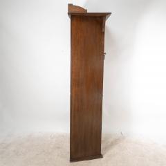  Shapland Petter Shapland Petter Arts Crafts Oak Cabinet with Beaten Copper Handles Hinges - 4185872