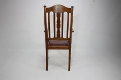  Shapland Petter Shapland Petter Three Arts Crafts Oak Dining Armchairs - 4186108