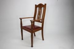  Shapland Petter Shapland Petter Three Arts Crafts Oak Dining Armchairs - 4186110