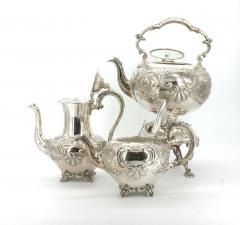  Sheffield 19th Century English Tableware Tea Coffee Service - 2717179