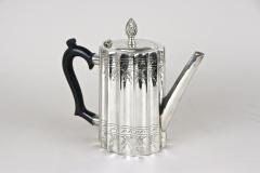  Sheffield Art Nouveau Silverplated Sheffield Coffee Tea Service by Edward UK ca 1920 - 4806429