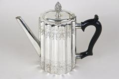  Sheffield Art Nouveau Silverplated Sheffield Coffee Tea Service by Edward UK ca 1920 - 4806430