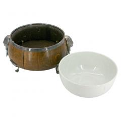  Sheffield Old English Oak Porcelain Centerpiece Bowl - 2716954