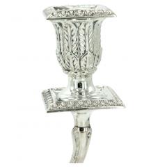  Sheffield Old Sheffield English Plate Piano Candlestick - 2717041