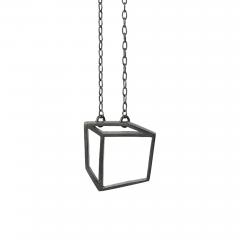  Shimell Madden Shimell Madden Oxidized Silver Small Cube Necklace - 4779909