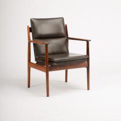  Sibast Furniture Co A set of twelve Mid Century Danish rosewood chairs with leather upholstery - 1685425
