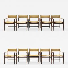  Sibast Furniture Co Kurt Ostervig Set of 10 Rosewood Dining Chairs 1960s - 633203