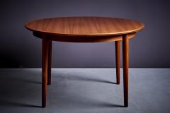  Sibast M bler Round Teak Dining Table with two Extensions by Arne Vodder - 3828966