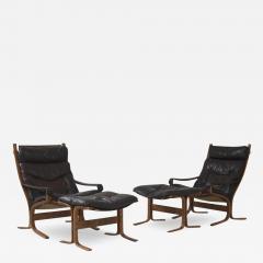  Siesta Armchairs with Ottomans by I Relling a Pair - 3383644