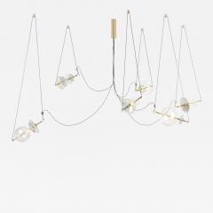  Silvio Mondino Studio Chemistry Trapezi Six Chandelier - 2244560