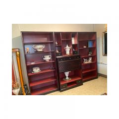  SimoEng 1980s Classic Bookcase of High Italian Craftsmanship With Tv Shelf or Bar - 3233421