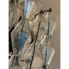  SimoEng A Pair of Champagne Poliedro Murano Glass Chandelier - 3483487