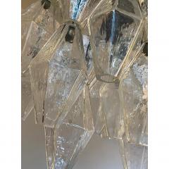  SimoEng A Pair of Champagne Poliedro Murano Glass Chandelier - 3483489