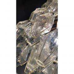  SimoEng A Pair of Champagne Poliedro Murano Glass Chandelier - 3483492