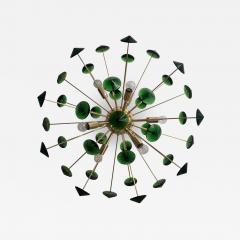  SimoEng Chandelier murano glass sputnik multicolors italian handmade - 2749758