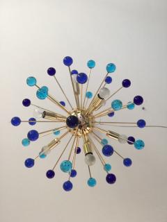  SimoEng Chandelier murano glass sputnik multicolors italian handmade - 2773573