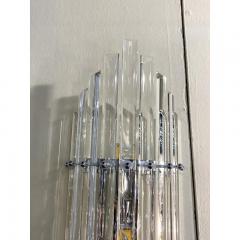  SimoEng Clear Bars Murano Glass Sconces in Dec Style - 3634503