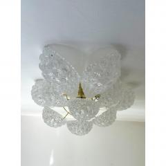  SimoEng Clear Conchiglie Murano Glass Gold Wall Sconce by Simoeng - 4735713