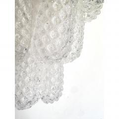  SimoEng Clear Conchiglie Murano Glass Gold Wall Sconce by Simoeng - 4735714