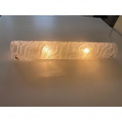  SimoEng Clear graniglia Murano Glass Wall Sconce - 3483357