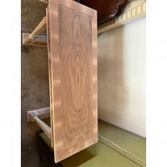  SimoEng Consolle in Walnut Feather Wood and Maple and Walnut Inlays With Harp - 4025597