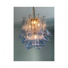 SimoEng Contemporary Blue Selle Murano Glass Chandelier - 3232818