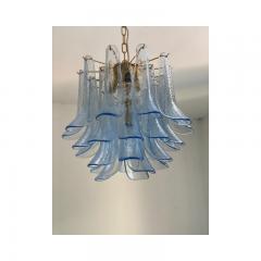  SimoEng Contemporary Blue Selle Murano Glass Chandelier - 3232822