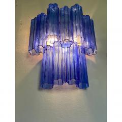  SimoEng Contemporary Blue Tronchi Wall Sconce in Venini Style - 3483433