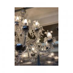  SimoEng Contemporary Ca Rezzonico With Flowers and Leaves Murano Glass Chandelier - 3232941