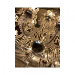  SimoEng Contemporary Ca Rezzonico With Flowers and Leaves Murano Glass Chandelier - 3232943