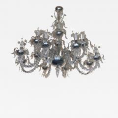  SimoEng Contemporary Ca Rezzonico With Flowers and Leaves Murano Glass Chandelier - 3236209