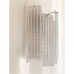  SimoEng Contemporary Diamond Strips Listelli Murano Glass Wall Sconce - 3623171