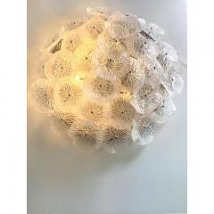  SimoEng Contemporary Floreal Murano Glass Flush Mount by Simoeng - 3744532