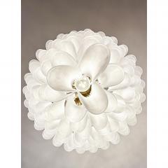 SimoEng Contemporary Frosted Selle Murano Glass Chandelier in Mazzega Style by Simoeng - 4754902