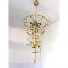  SimoEng Contemporary Frosted Selle Murano Glass Chandelier in Mazzega Style by Simoeng - 4754904
