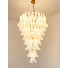  SimoEng Contemporary Frosted Selle Murano Glass Chandelier in Mazzega Style by Simoeng - 4754906