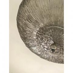  SimoEng Contemporary Fume Brindle Murano Glass Flush Mount in Venini Style - 3867705