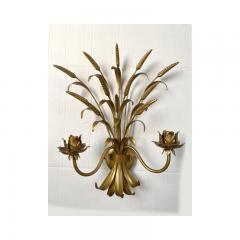  SimoEng Contemporary Gold Florentine Wrought Iron Ears Wall Lamp - 3233047